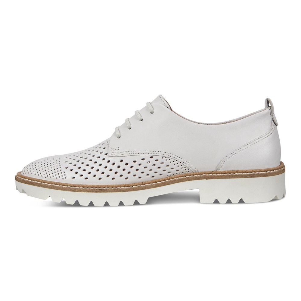 Zapatos De Vestir Mujer - ECCO Incise Tailoreds - Blancos - DXP301596